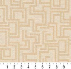 Image of 6633 Sand/Geometric showing scale of fabric