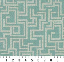 Image of 6636 Lagoon/Geometric showing scale of fabric