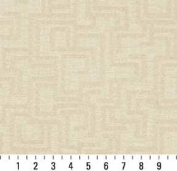 Image of 6637 Ivory/Geometric showing scale of fabric