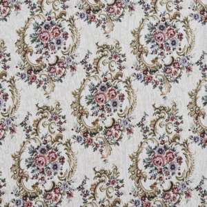6641 Ivory upholstery fabric by the yard full size image