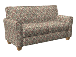 6673 Garden fabric upholstered on furniture scene