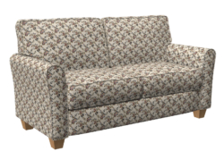 6675 Praline fabric upholstered on furniture scene
