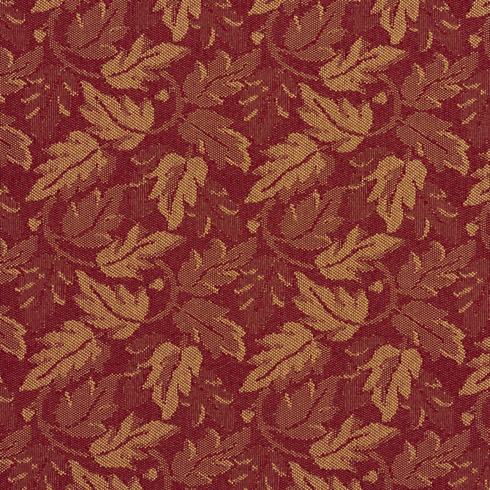 6701 Wine/Leaf Crypton upholstery fabric by the yard full size image