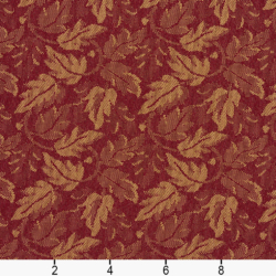 Image of 6701 Wine/Leaf showing scale of fabric