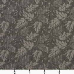 Image of 6711 Pewter/Leaf showing scale of fabric