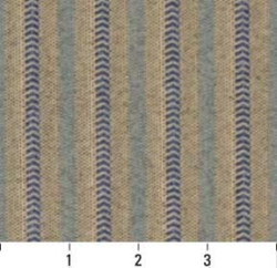 Image of 6750 Denim/Stripe showing scale of fabric