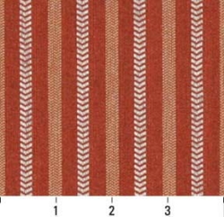 Image of 6753 Spice/Stripe showing scale of fabric