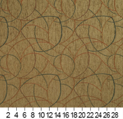 Image of 6870 Cypress/Cosmo showing scale of fabric