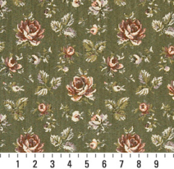 Image of 6907 Juniper/Bouquet showing scale of fabric