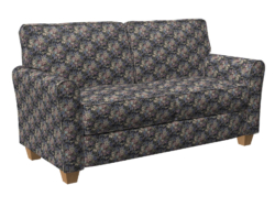 6927 Ebony Rose fabric upholstered on furniture scene