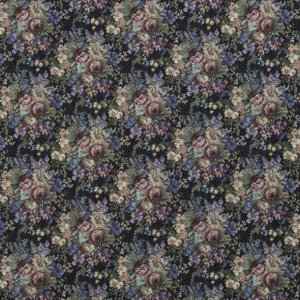 6927 Ebony Rose upholstery fabric by the yard full size image
