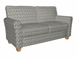 8525 Sapphire fabric upholstered on furniture scene