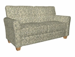 8532 Meadow/Tally fabric upholstered on furniture scene