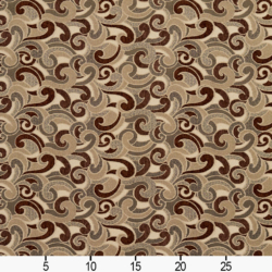 Image of 8538 Spice/Flutter showing scale of fabric