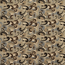8539 Nutmeg/Flutter upholstery fabric by the yard full size image