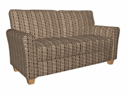 8548 Spice/Interlock fabric upholstered on furniture scene