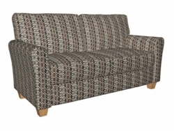8550 Bronze/Interlock fabric upholstered on furniture scene