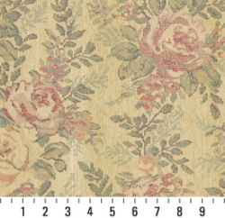 Image of 9290 Meadow Rose showing scale of fabric
