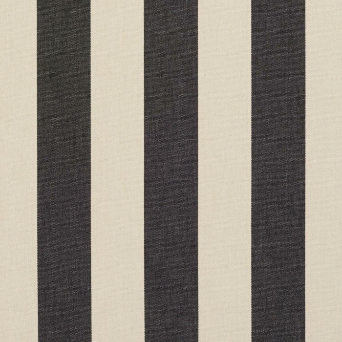 9543 Graphite Stripe Outdoor upholstery and drapery fabric by the yard full size image