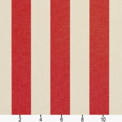 Image of 9547 Poppy Stripe showing scale of fabric