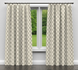 CB600-128 drapery fabric on window treatments