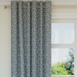 CB600-176 drapery fabric on window treatments
