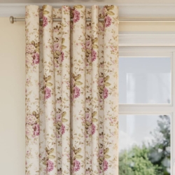 CB600-197 drapery fabric on window treatments