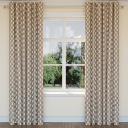 CB600-202 drapery fabric on window treatments