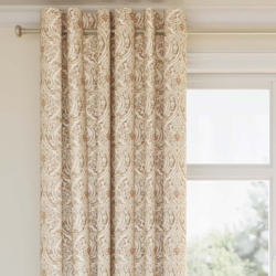 CB600-203 drapery fabric on window treatments