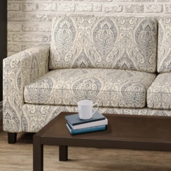 CB600-214 fabric upholstered on furniture scene