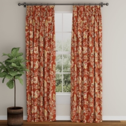 CB600-238 drapery fabric on window treatments