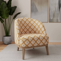 CB600-257 fabric upholstered on furniture scene