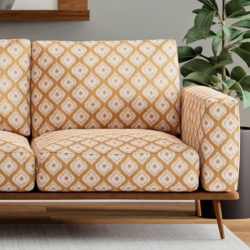 CB600-257 fabric upholstered on furniture scene