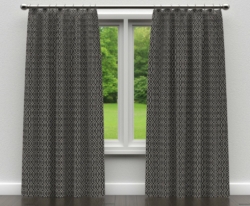 CB600-80 drapery fabric on window treatments