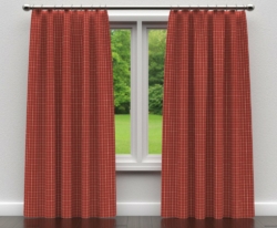 CB700-263 drapery fabric on window treatments