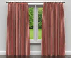 CB700-267 drapery fabric on window treatments