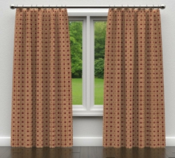CB700-291 drapery fabric on window treatments