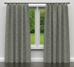 CB700-295 drapery fabric on window treatments