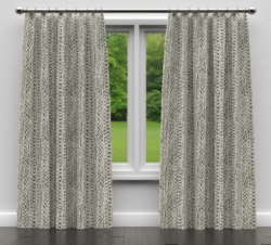 CB700-296 drapery fabric on window treatments