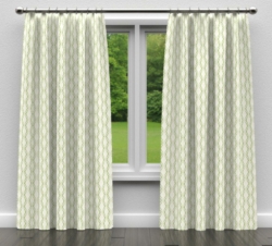 CB700-309 drapery fabric on window treatments