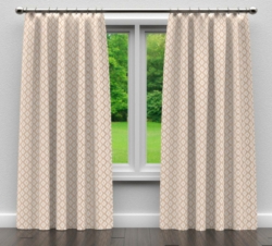 CB700-345 drapery fabric on window treatments