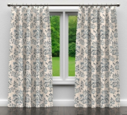 CB700-398 drapery fabric on window treatments