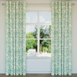 CB700-416 drapery fabric on window treatments
