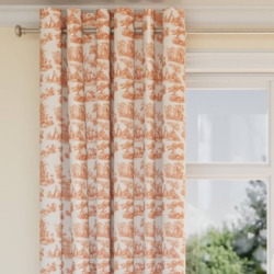 CB700-434 drapery fabric on window treatments
