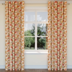 CB700-439 drapery fabric on window treatments