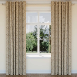 CB700-458 drapery fabric on window treatments