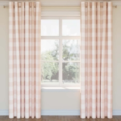 CB700-461 drapery fabric on window treatments