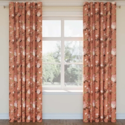 CB700-462 drapery fabric on window treatments