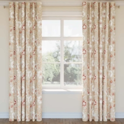 CB700-469 drapery fabric on window treatments