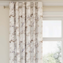 CB700-501 drapery fabric on window treatments
